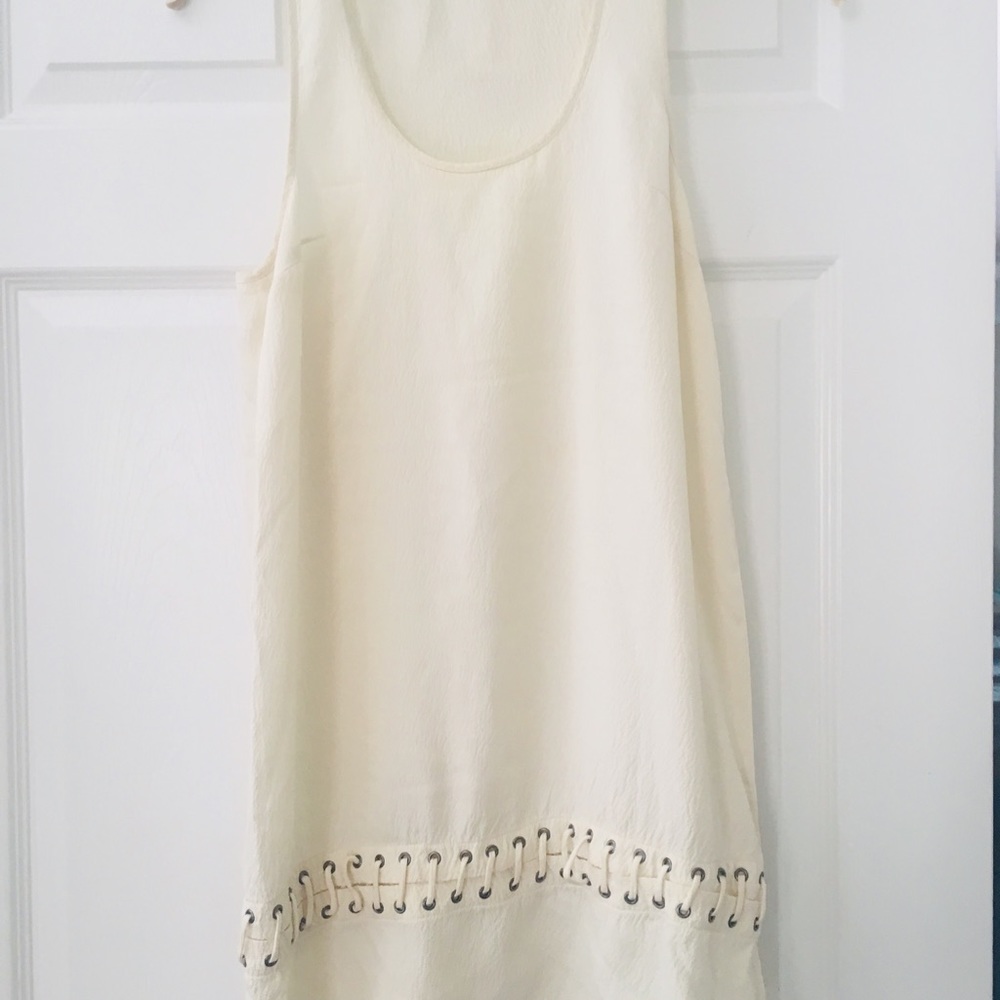1971 Reiss Silk Dress with tie up Dress NWT